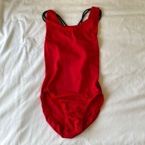 Red Gk leotard